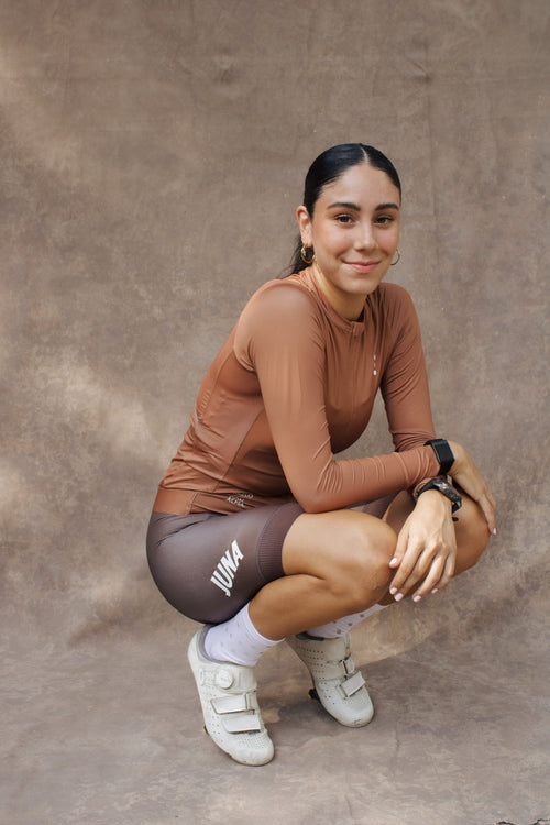 Bib Short Chocolate Mujer