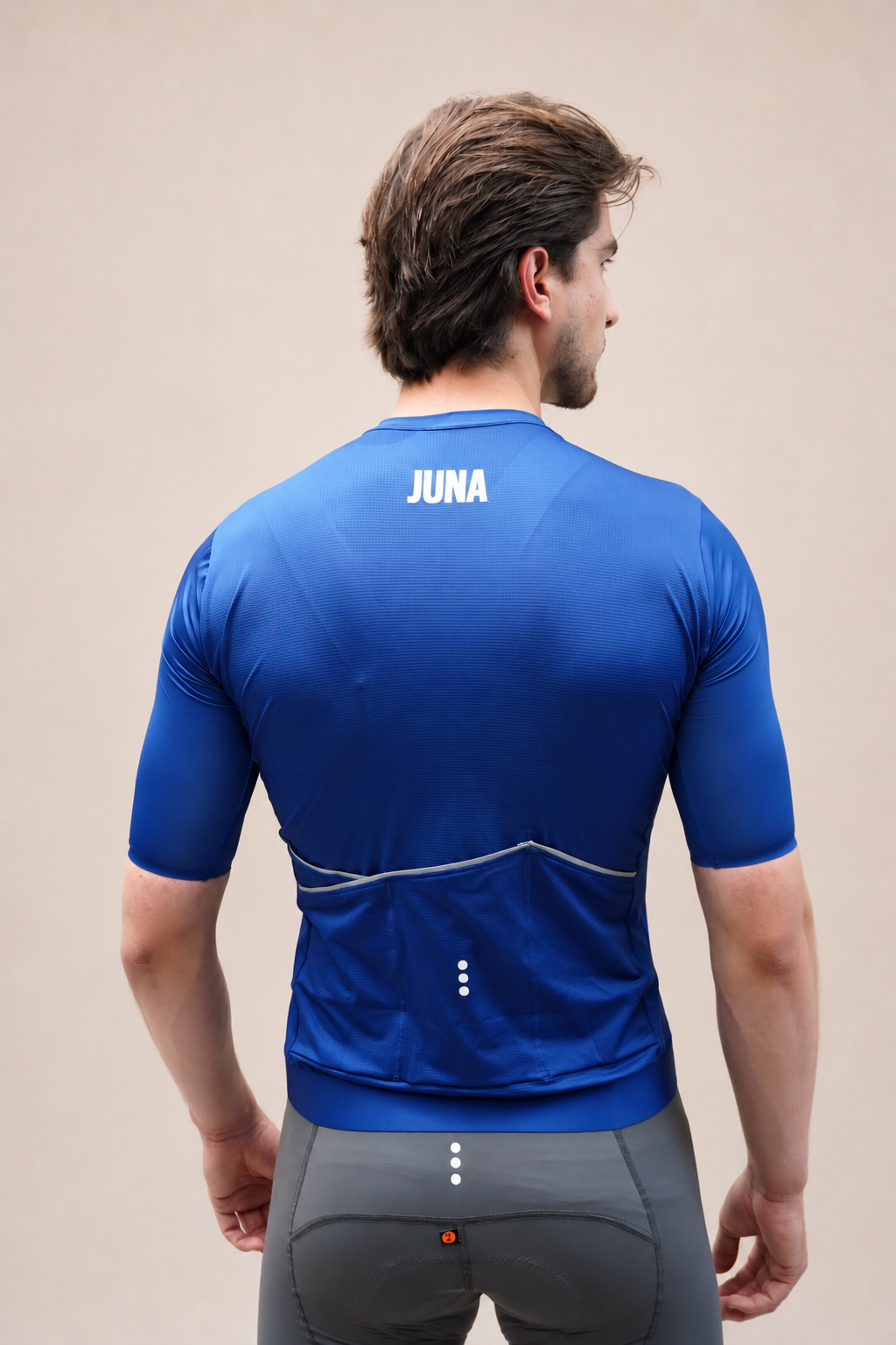 Jersey Manga Corta Azul Navy Hombre