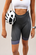 Bib Short Gris Mujer