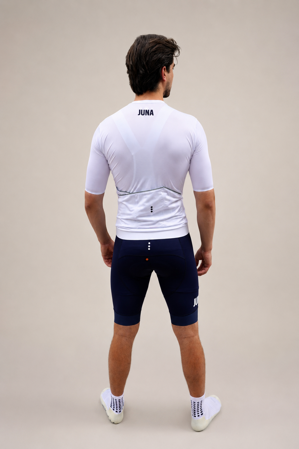Jersey Manga Corta Blanca Hombre