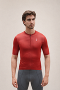 Jersey Manga Corta Burgundy Hombre