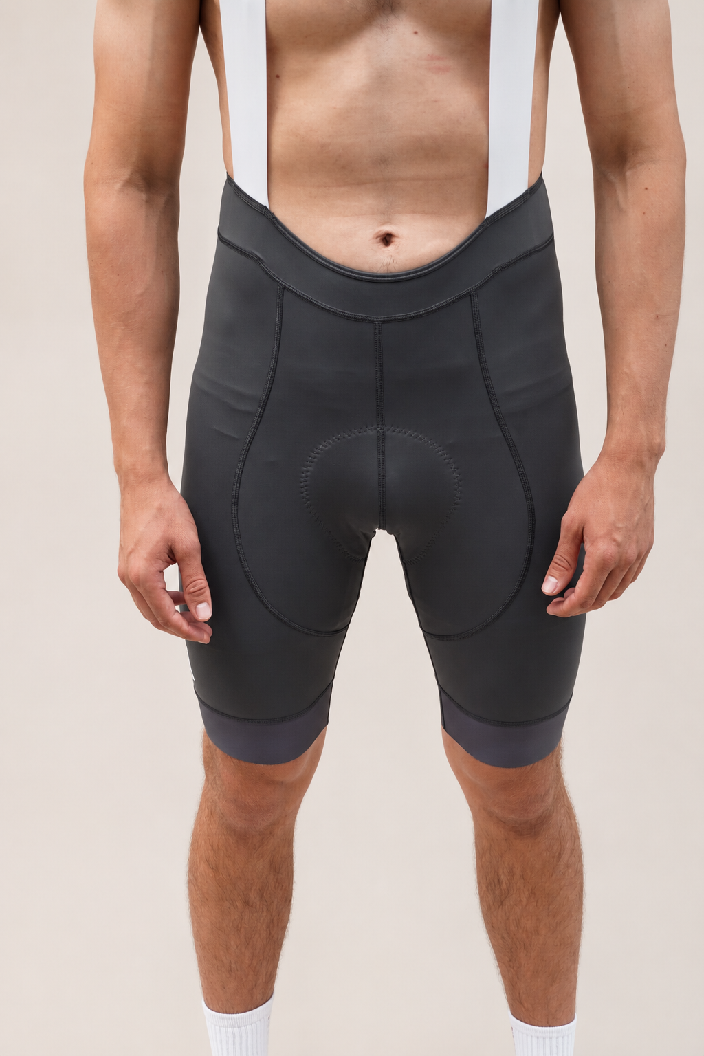 Bib Short Gris Hombre
