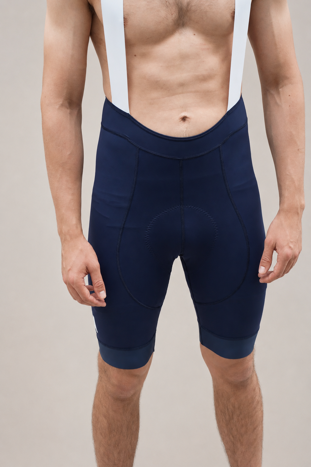 Bib Short Azul Navy Hombre