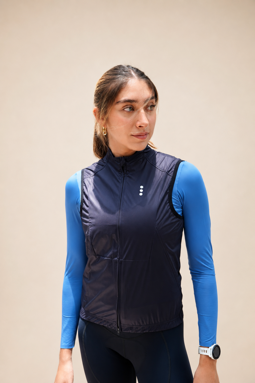 Chaleco Negro Mujer