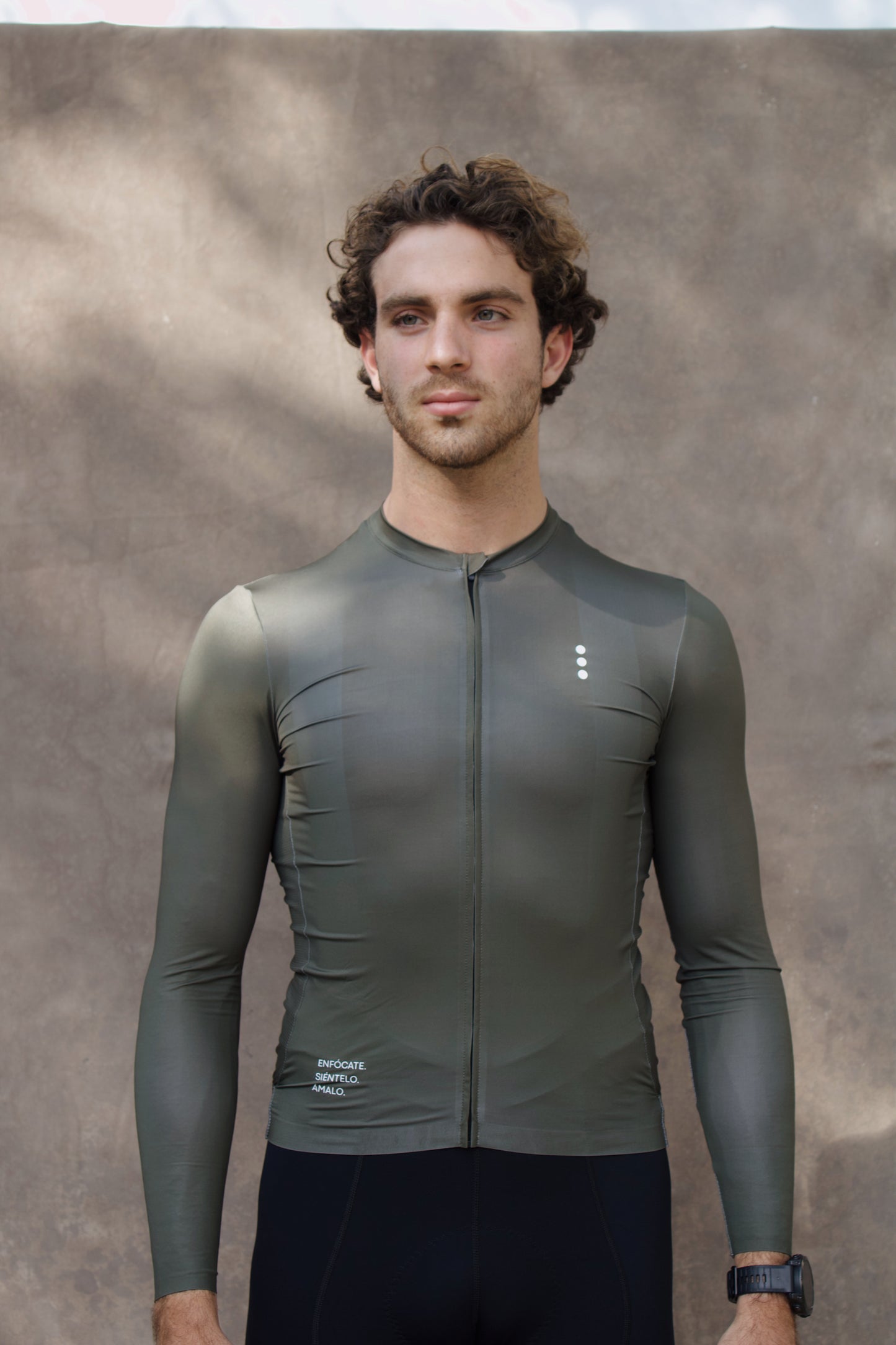 Jersey verde olivo